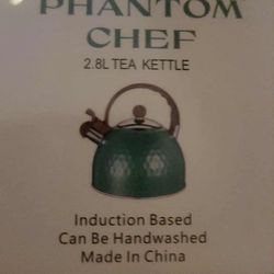 PHANTOM CHEF

2.8L TEA KETTLE