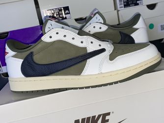 Jordan 1 Low Travis Scott Medium Olive