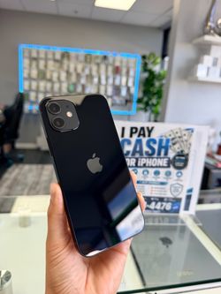 Unlocked iPhone 12 64Gb black visit out store
