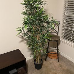 artificial bamboo plant