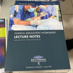 Clinical Simulation Workshop Lecture Notes