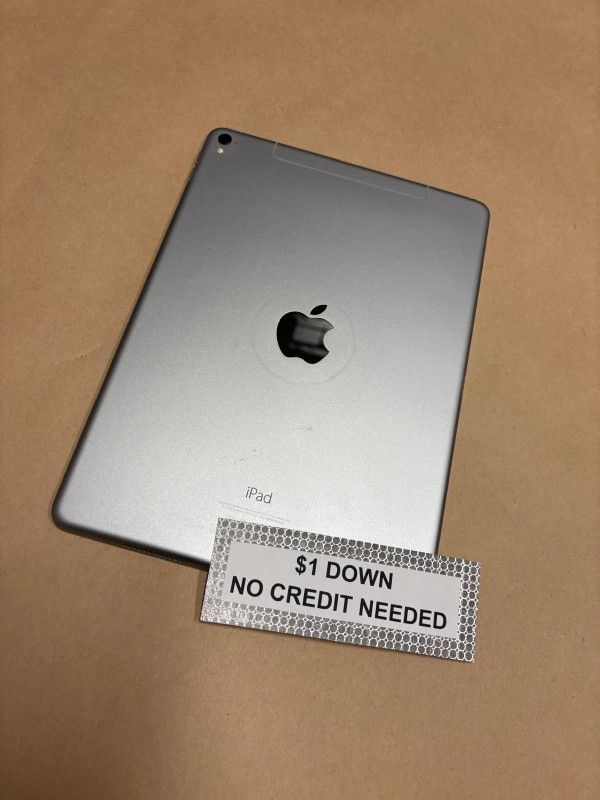 Apple IPad Pro 9.7in Tablet - Only $1 Today Pay The Rest Later!