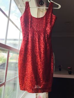 Red dress