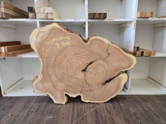 Coffee Table Top - Mesquite live edge 36x24x2