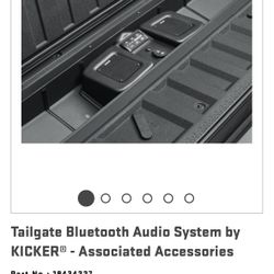 2023-2024 GMC Canyon - Tailgate Bluetooth Audio System by KICKER®
