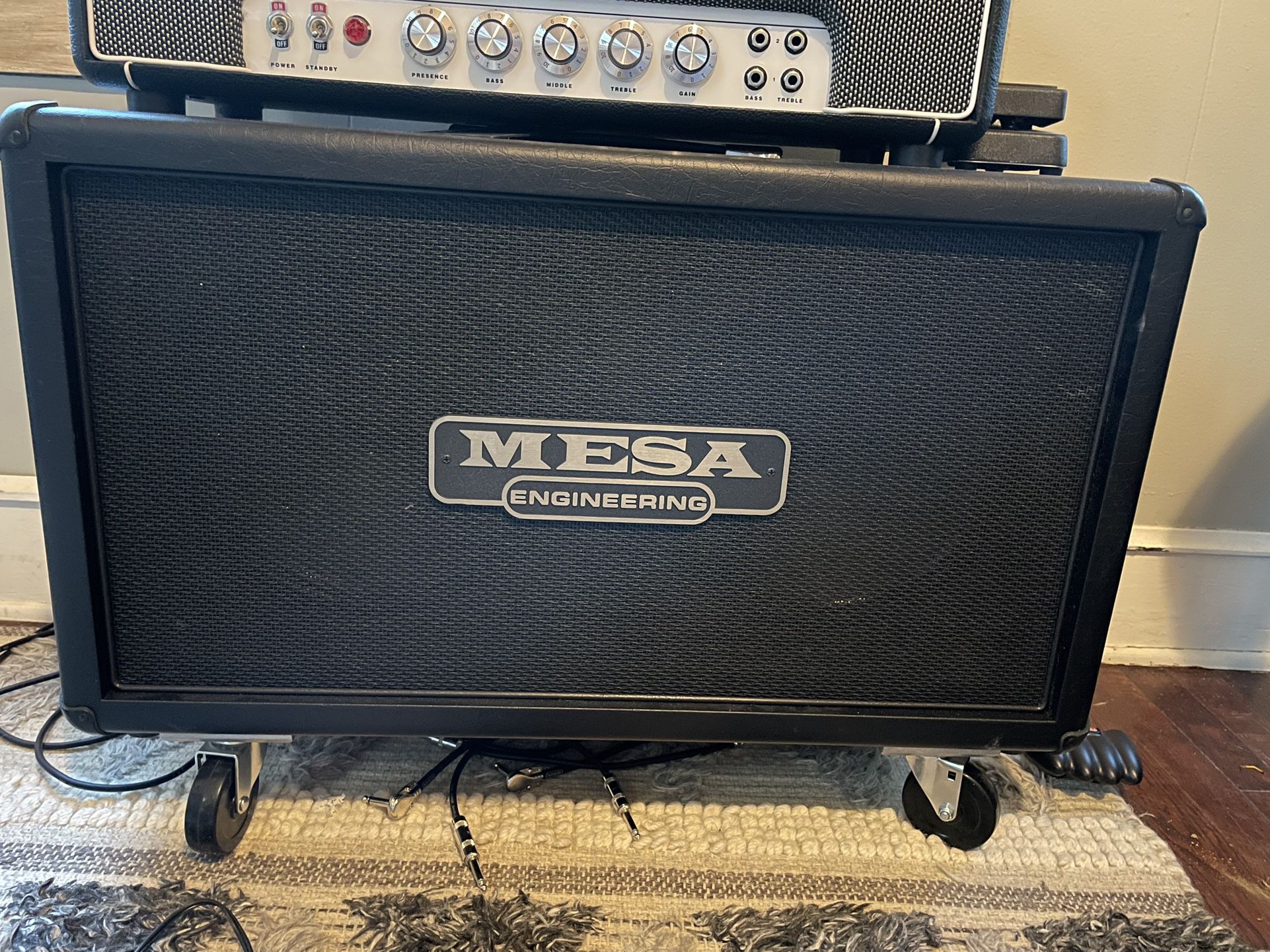 Mesa/Boogie Rectifier Horizontal 2 x 12-inch 120-watt Horizontal Extension Cabinet