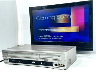 Sylvania DVR90VF DVD VCR Combo Player DVD Recorder VHS to DVD Dubbing, Tested