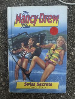 Swiss Secrets The Nancy Drew Files Hard Cover Book