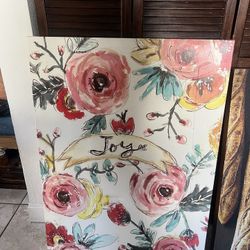 Large Flower Art 