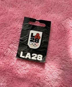 Official LA28 Olympics Basketball Logo Enamel Pin (NIB)