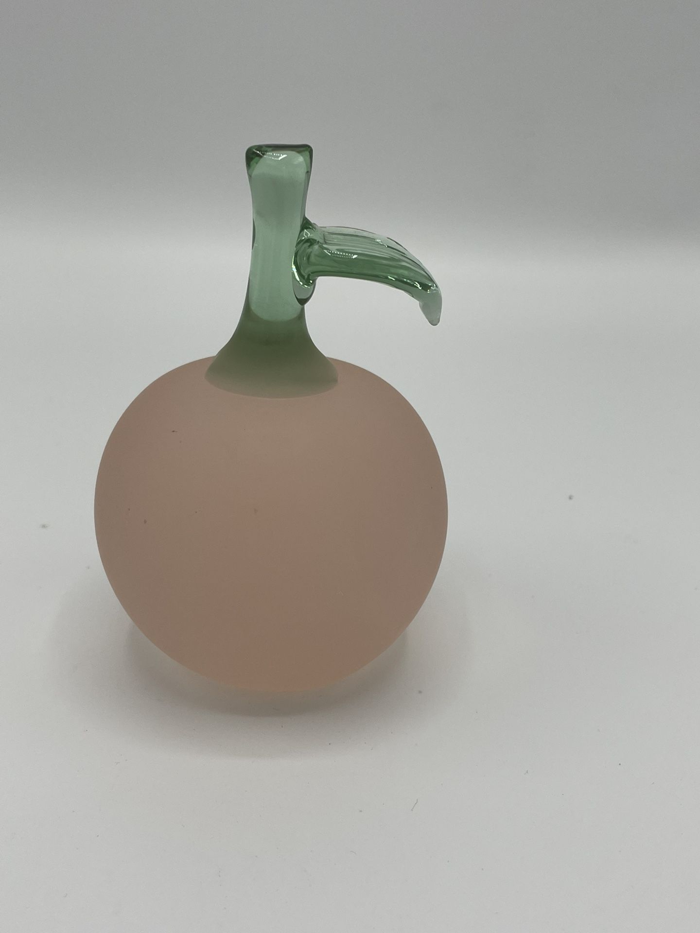 Peach Paperweight