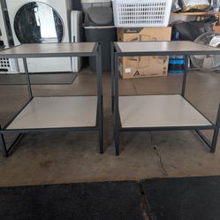 ZINUS Modern Studio Collection Side Tables - Custom Set of 2