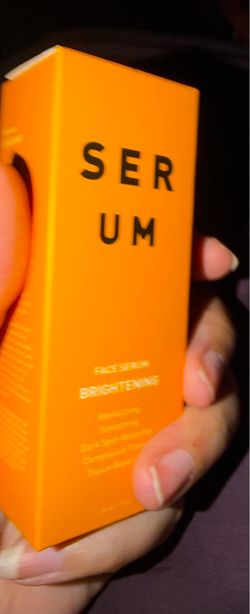NEW Brightening Face Serum