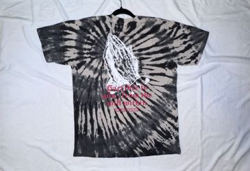 Darc Sport Wolves Club Bone Dry Tie Dye T-Shirt Medium Praying Hands 184/500