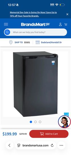 Used mini fridge refrigerator