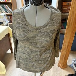 Cameo Print 3/4 Sleeve