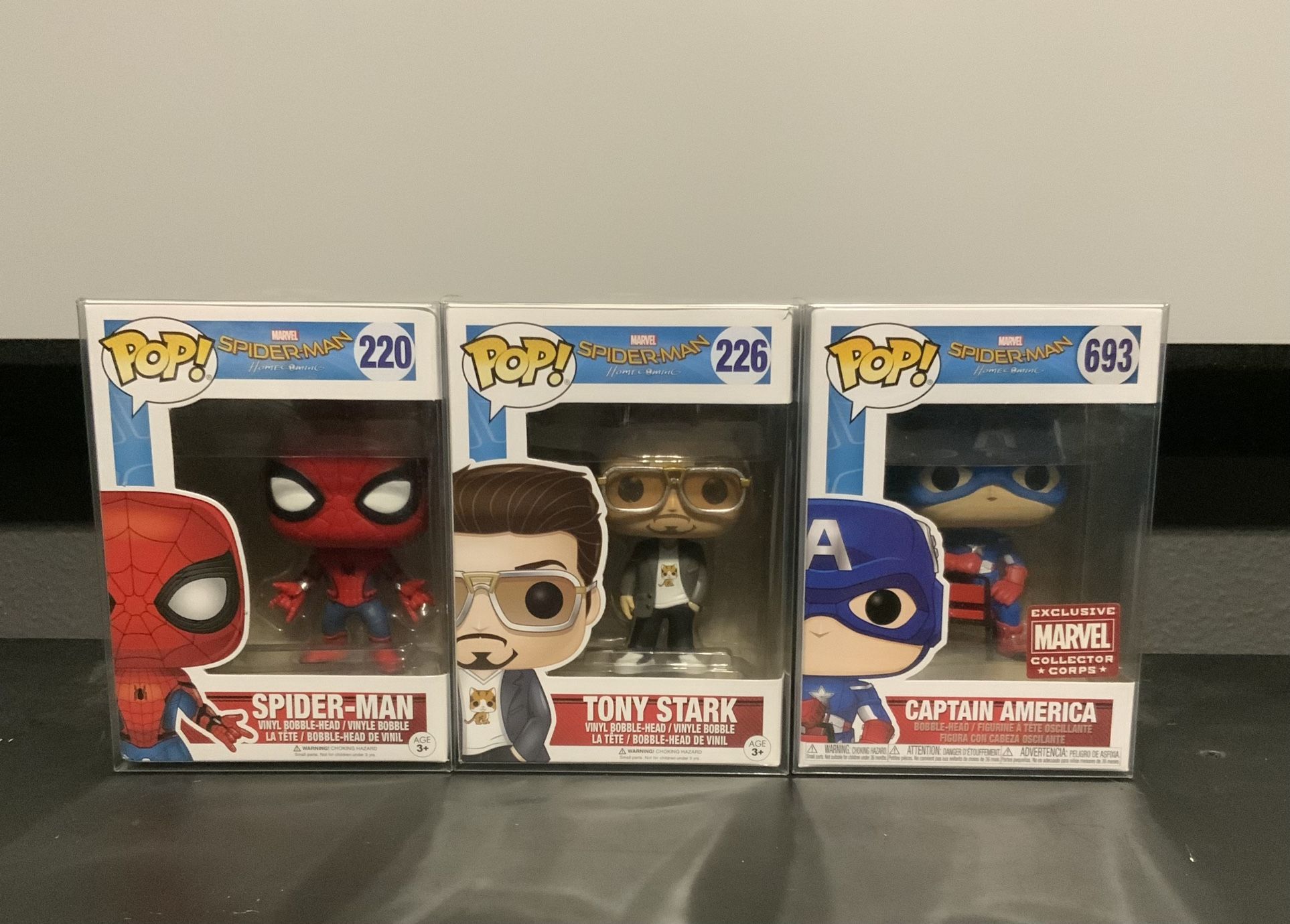 Collector Corps Spider Man Homecoming Pop Vinyl Marvel Spider
