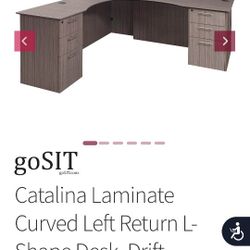Left Facing Office Desk