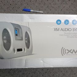 XM Ausio System Satellite Radio Boombox F5X007