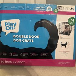 Medium dog crate 30 L x 19 W x 21 H in