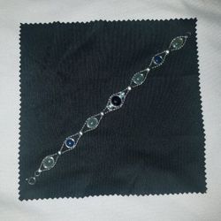 Silver Multi-Stone Bracelet