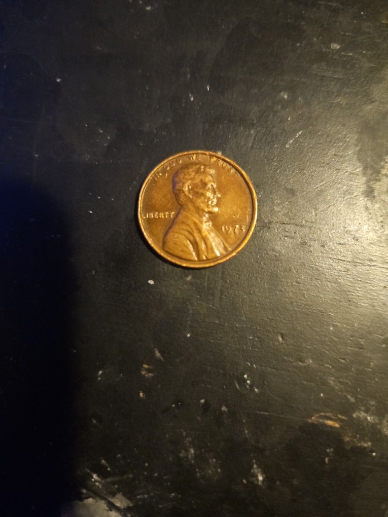 1973 Lincoln Penny No Mint Mark $800