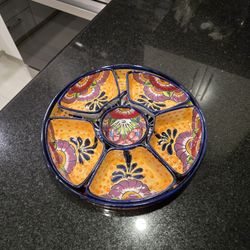 Plato Para Ensalada .hecho En Mexico