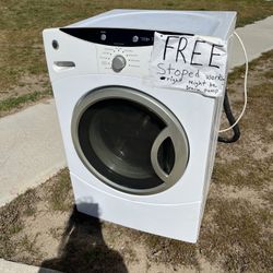 GE Front Load Washer As Parts Stopped Working Right