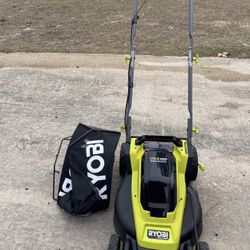 Ryobi Battery Powered 16 Inch Lawnmower 