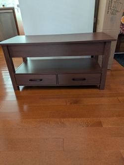 Brown Lift Top Coffee Table