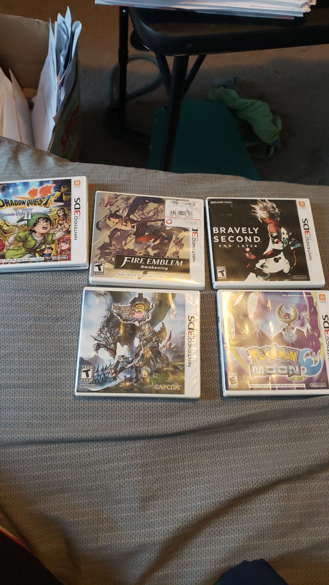Nintendo 3ds and 2ds with Games