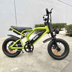 Qbear K6 E-bike. Perfect size for adults and teens. Seat height 27inch which is suitable for height of 5’ to 6’.  Qbear eBike four colors available.