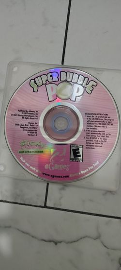 SUPER BUBBLE POP CD