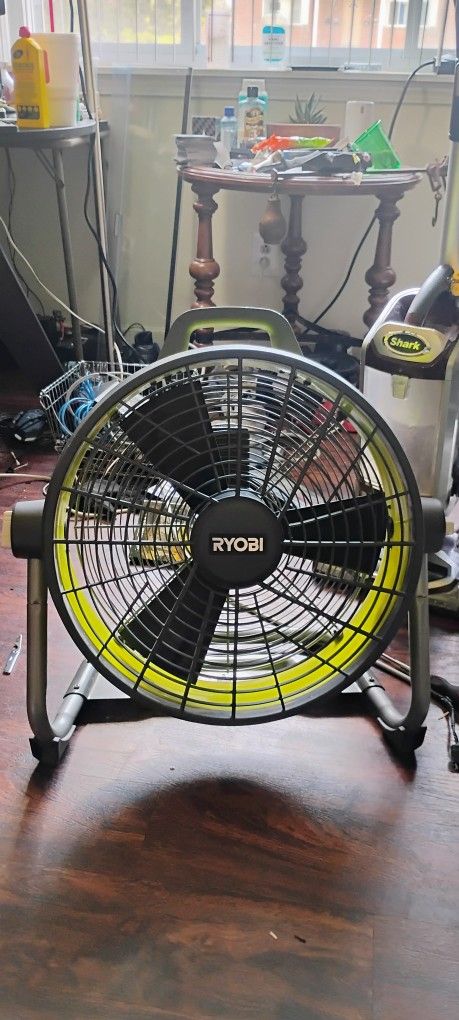 Ryobi Lithium Hybrid 18v Fan