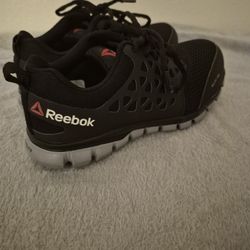 Reebok Sublite Cushion Work Alloy Toe shoes. 