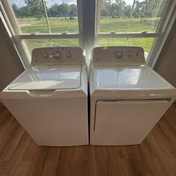 G.E. Washer and Electric Dryer