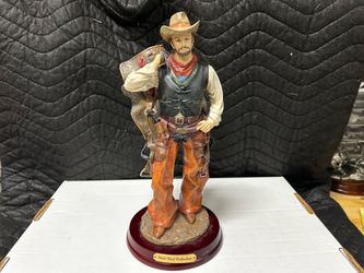 Herco Wild West collection: Cowboy with Saddle