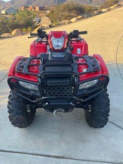 2015 Honda Foreman Rubicon 500 DCT/EPS 4x4 – Only 620 Miles!