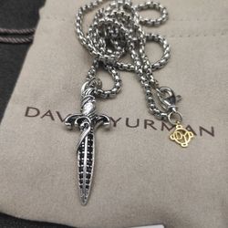 David Yaman Dagger Sword Necklace