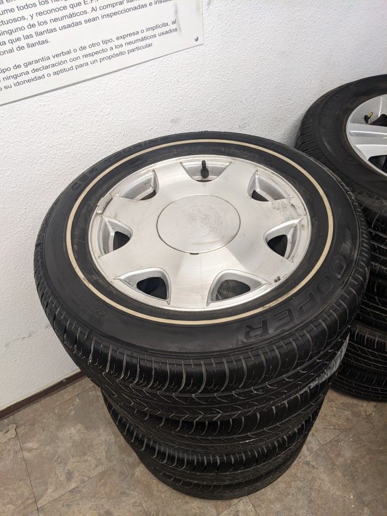 16" x 7 (ET51) Cadillac Eldorado Wheels 115x5