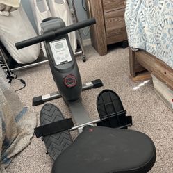 Sunny Rowing Machine Portable Used New It Goes For $259.00 