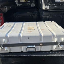 Parker Polyethene Suit Case, Handle, Wheels, Have 2 @$75 Each