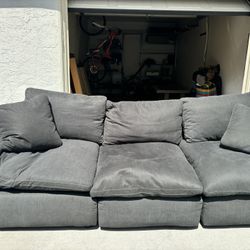 Comfy Gray Couch