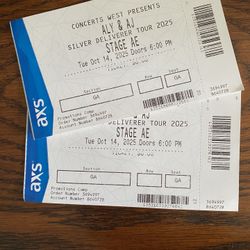 Aly & AJ tix @ Stage AE