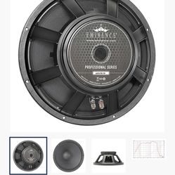 Eminence Kappa Pro 450w Speaker New In Older Cabinet  