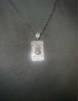 Silver paid in full pendant