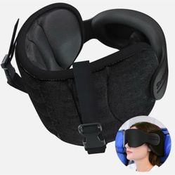 “New”Travel Eye masks/strap On Neck Pillow (retail$29)