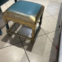 Ottoman or Vanity Stool $30 Side Table Sold Separately for $35. 