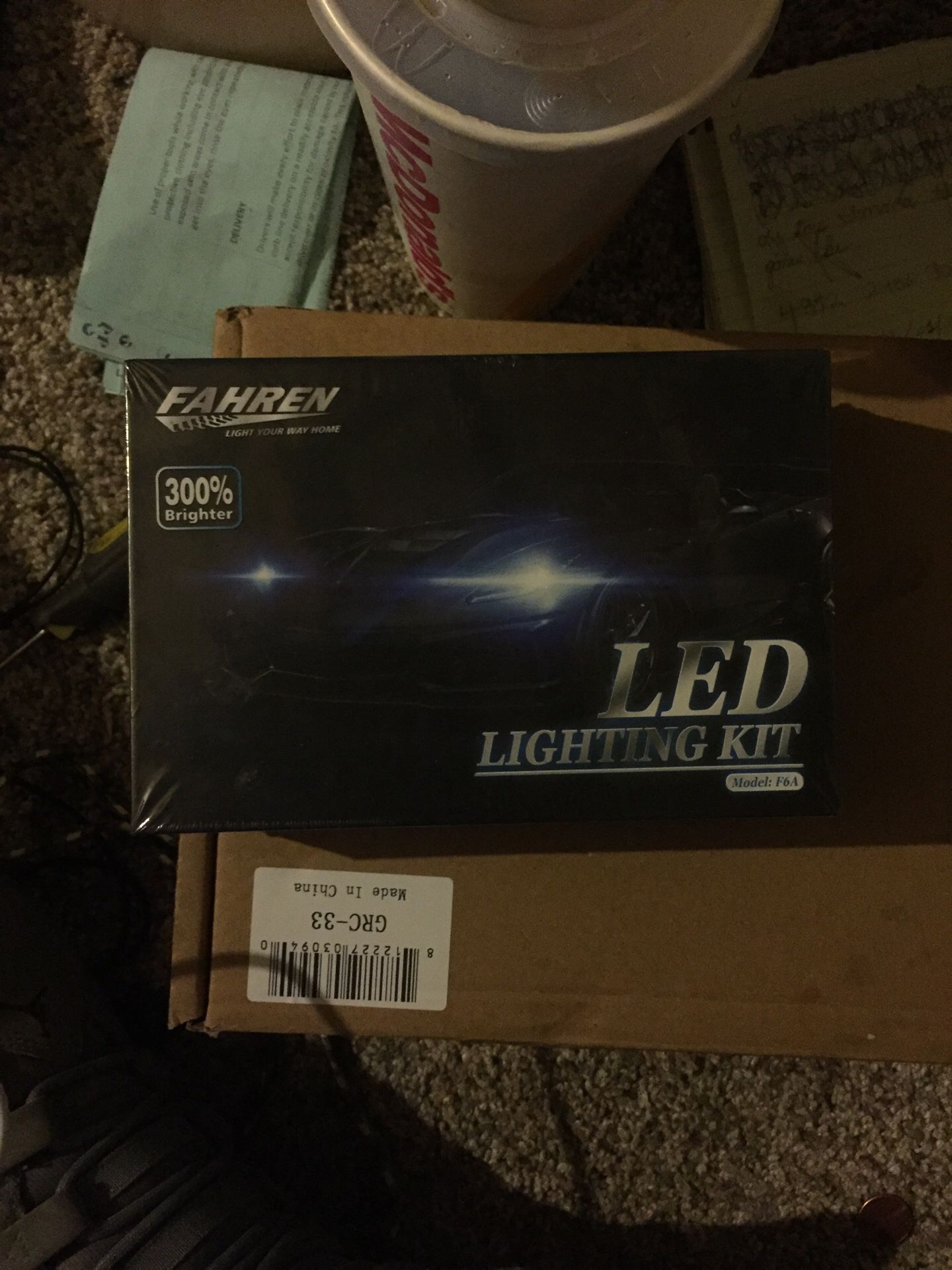 Fahren LED headlight kite