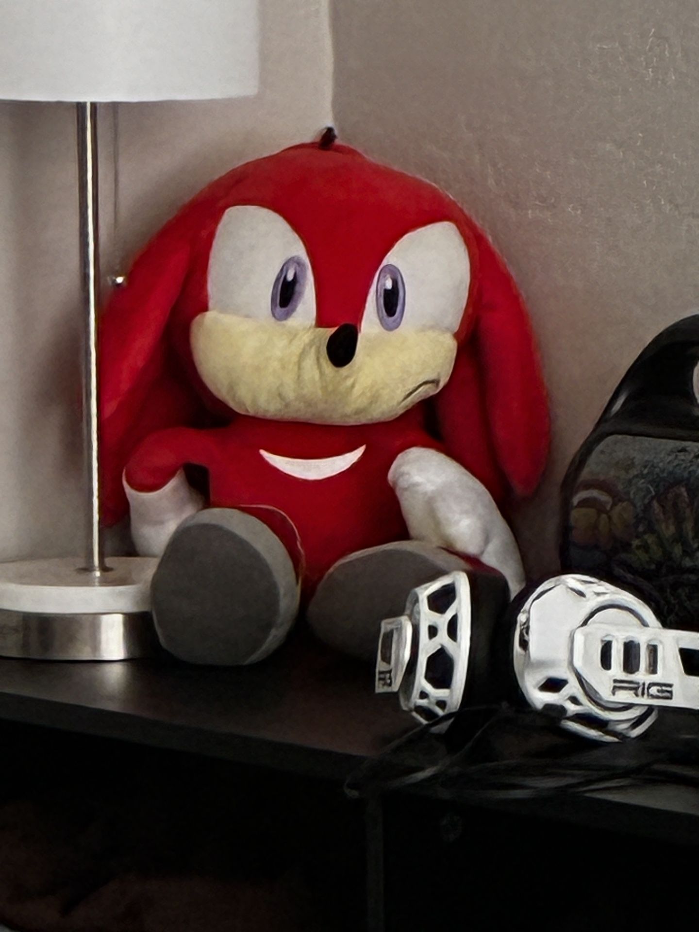 Sonic Tough Guy 22 Plush Backpack